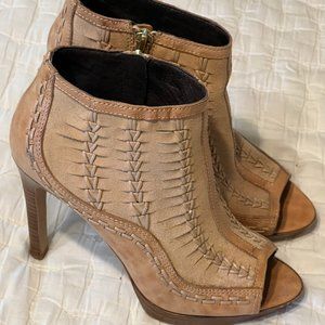 Vince Camuto Asha Peep-toe Booties